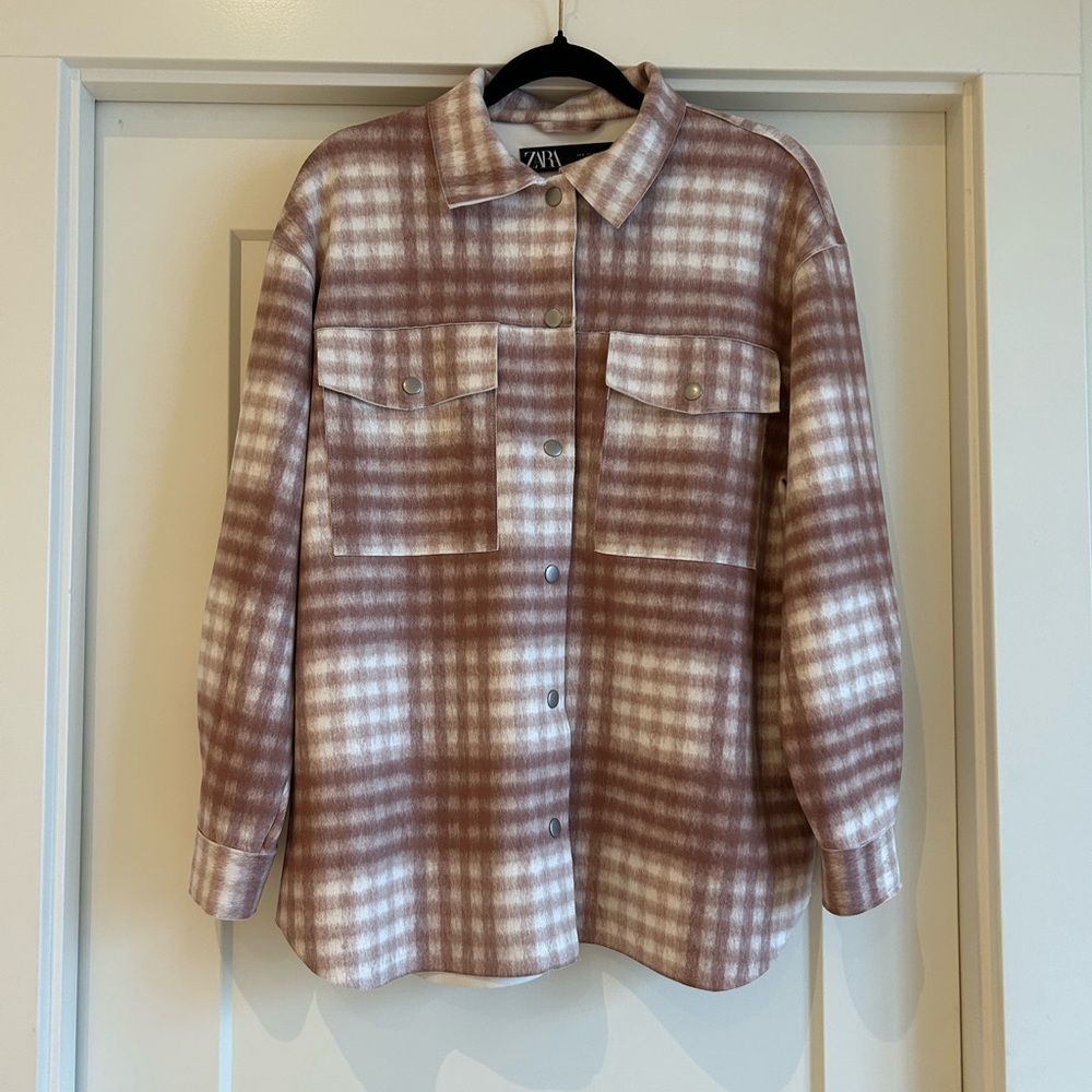 Zara Plaid Jacket